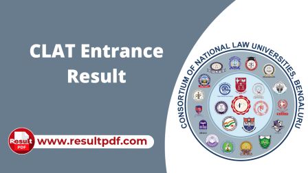 CLAT UG / PG Entrance Test Result 2022