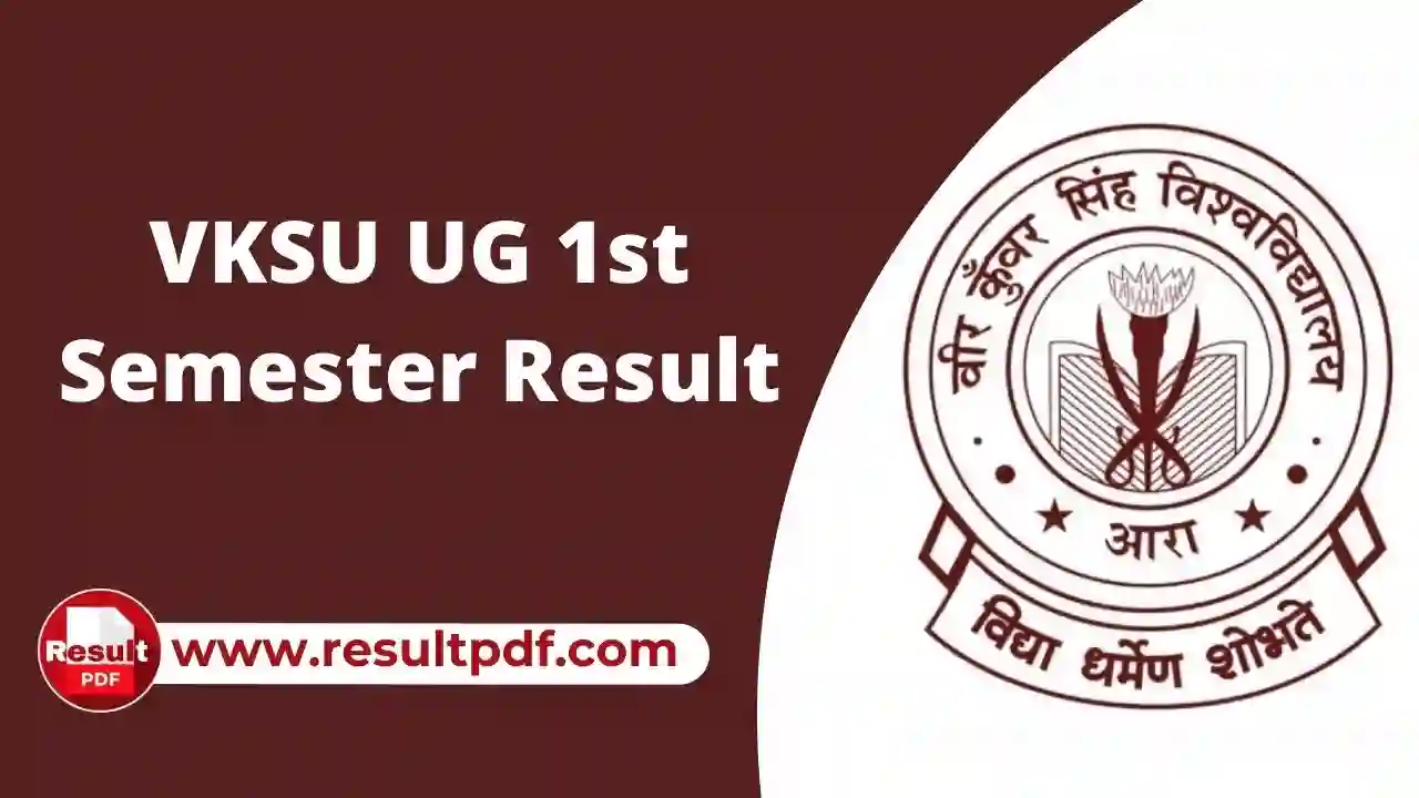 VKSU UG 1st Semester Result 2023-27 Download Pdf
