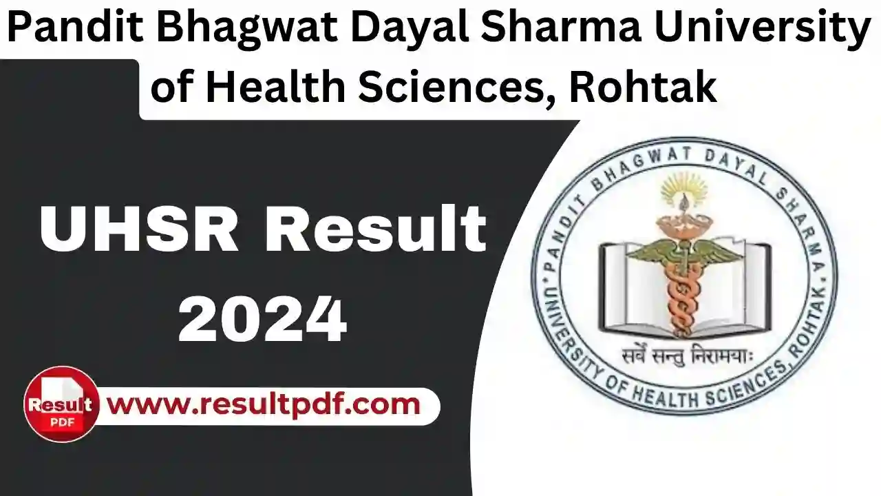 UHSR Results 2024