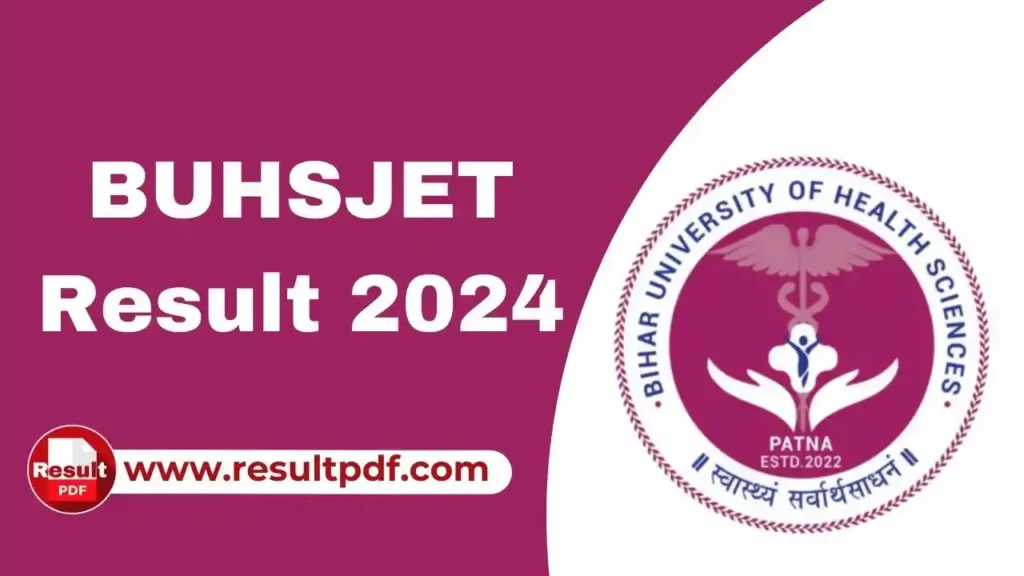 BUHSJET Result 2024